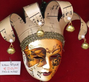 Venetian carnival masks