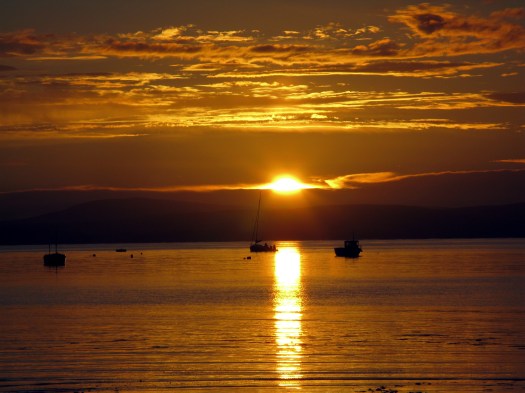 Sunset over Morecambe Bay